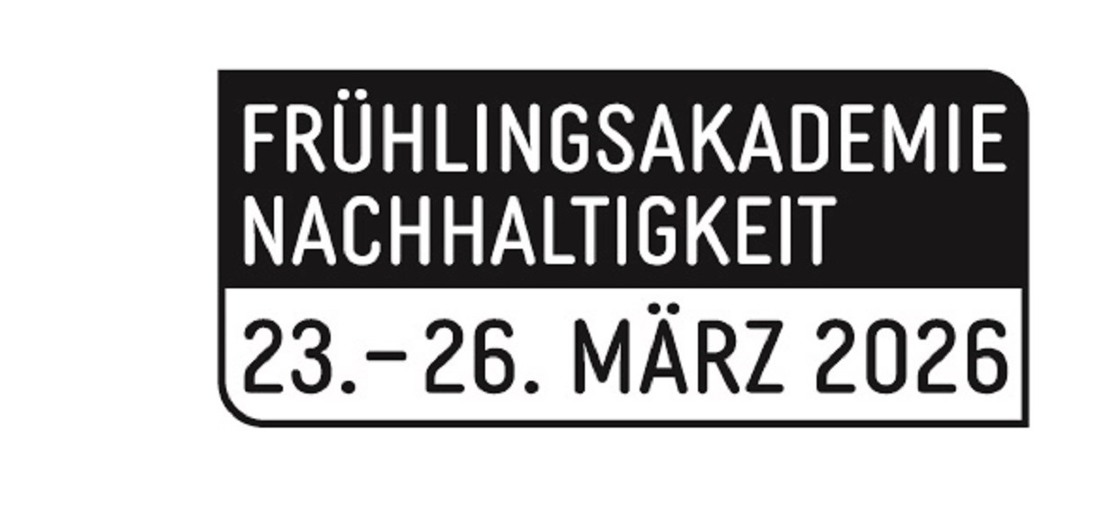 Logo der Frühlingsakademie Nachhaltigkeit vom 23. bis 26. März 2026.
