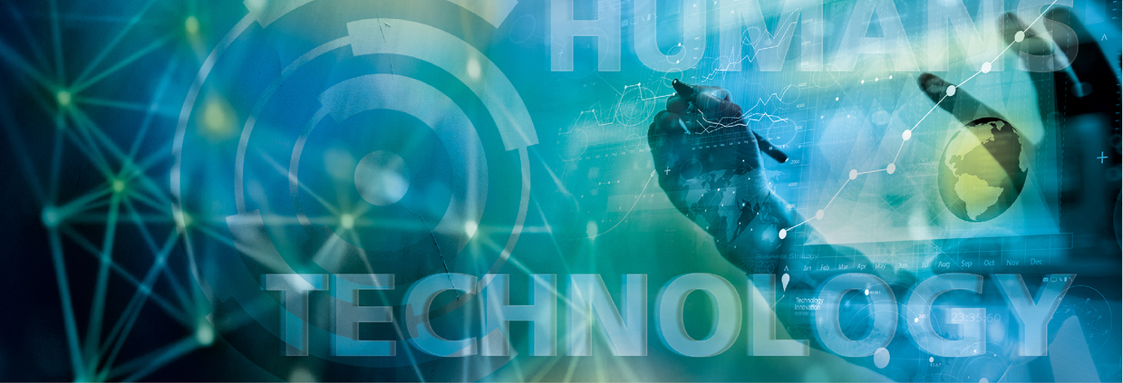 Humans Technology Schriftzug 